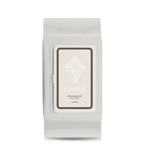 Cremorlab (Креморлаб) T.E.N. Cremor Cleansing Veil / Салфетки для снятия макияжа, 70 шт. Cremorlab (Креморлаб) T.E.N. Cremor Cleansing Veil / Салфетки для снятия макияжа, 70 шт.