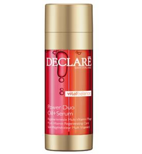 Declare (Декларе) Vital Balance Power Duo Oil + Serum / Двухфазное восстанавливающее средство Масло плюс Сыворотка, 2*20 мл Declare (Декларе) Vital Balance Power Duo Oil + Serum / Двухфазное восстанавливающее средство Масло плюс Сыворотка, 2*20 мл