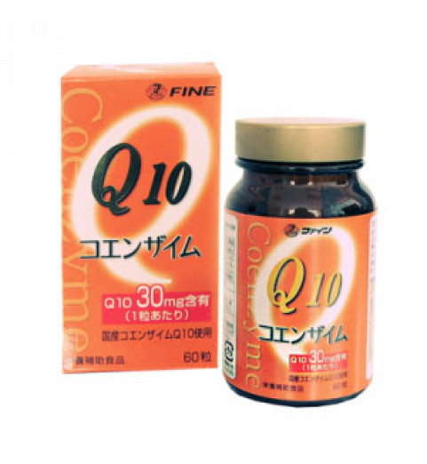 Fine Coenzyme Q 10-30 / Коэнзим Q10-30 с витамином В1 390 мг Fine Coenzyme Q 10-30 / Коэнзим Q10-30 с витамином В1 390 мг