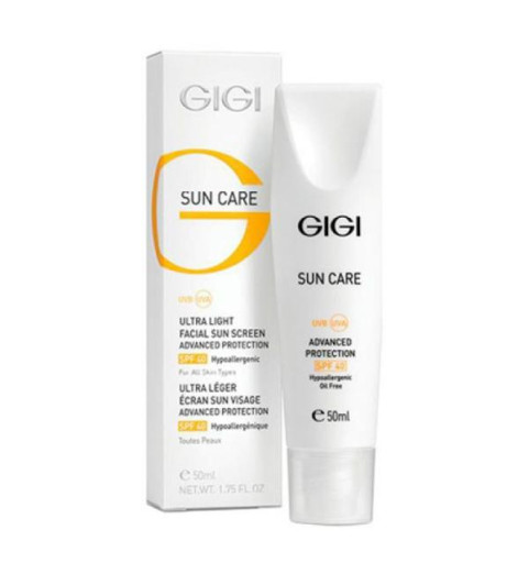 GIGI (ДжиДжи) SUN Care Ultra Light SPF 40 / Эмульсия легкая увлажняющая SPF 40, 50 мл GIGI (ДжиДжи) SUN Care Ultra Light SPF 40 / Эмульсия легкая увлажняющая SPF 40, 50 мл