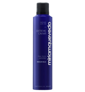 Miriam Quevedo Extreme Caviar Final Touch Hairspray – Medium Hold / Лак для волос средней фиксации с экстрактом черной икры, 300 мл