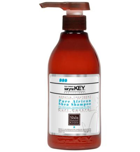 Saryna Key (Сарина Кей) Curl Control Pure African Shea Butter Treatment Shampoo / Восстанавливающий шампунь с Африканским маслом Ши для вьющихся волос, 500 мл