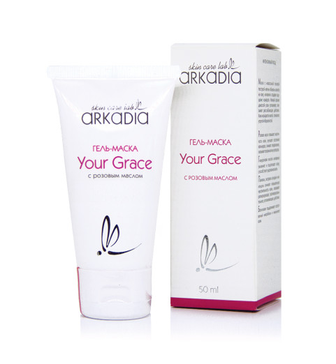 Arkadia Гель-маска с розовым маслом Your Grace, 50 мл Arkadia Гель-маска с розовым маслом Your Grace, 50 мл