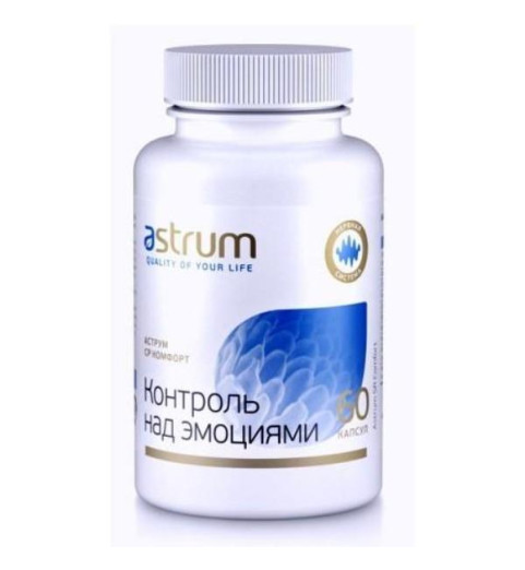 Astrum SR-Comfort / СР-Комфорт Контроль над эмоциями - стрессы, неврозы, бессоница, депрессии, 60 капсул Astrum SR-Comfort / СР-Комфорт Контроль над эмоциями - стрессы, неврозы, бессоница, депрессии, 60 капсул
