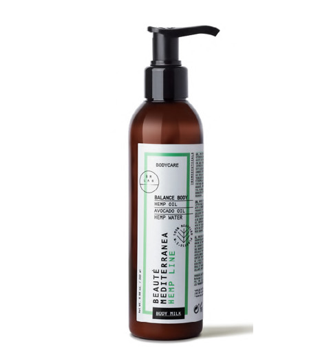 Beaute Mediterranea Balance Body Hemp Line / Питательная эмульсия для тела на основе масла семян конопли, 200 мл Beaute Mediterranea Balance Body Hemp Line / Питательная эмульсия для тела на основе масла семян конопли, 200 мл