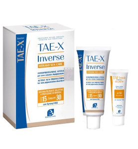 Biogena Tae-X Inverse Vitiligo Sun Care / Крем солнцезащитный для кожи с витилиго, 50+10(тестер) мл Biogena Tae-X Inverse Vitiligo Sun Care / Крем солнцезащитный для кожи с витилиго, 50+10(тестер) мл