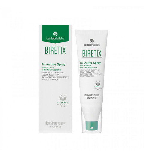 Biretix Tri-Active Spray Anti-Blemish / Спрей Три-актив антиакне, 100 мл Biretix Tri-Active Spray Anti-Blemish / Спрей Три-актив антиакне, 100 мл