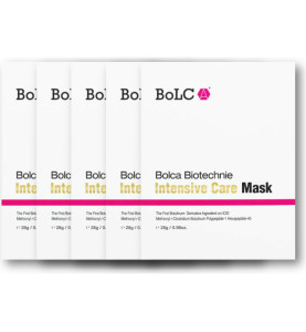 BoLCA Biotechnie Intensive Care Mask / Набор масок для лица омолаживающих c топическим ботулотоксином, 5*28 г BoLCA Biotechnie Intensive Care Mask / Набор масок для лица омолаживающих c топическим ботулотоксином, 5*28 г