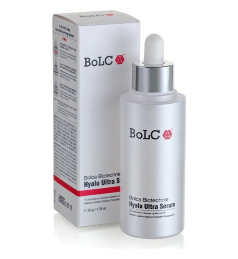 BoLCA Biotechnie Hyalu Ultra Serum / Сыворотка для лица увлажняющая с топическим ботулотоксином, 50 г BoLCA Biotechnie Hyalu Ultra Serum / Сыворотка для лица увлажняющая с топическим ботулотоксином, 50 г