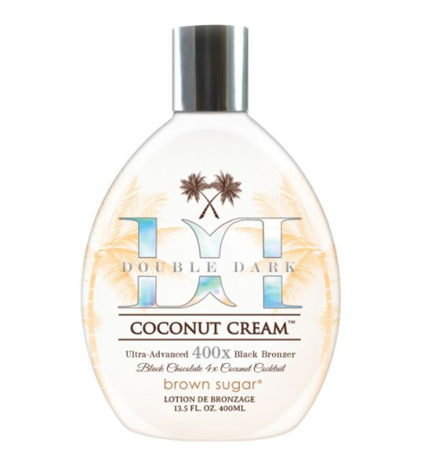 Brown Sugar Double Dark Coconut Cream / Питательный Кокосовый крем для загара мгновенного действия, 400 мл Brown Sugar Double Dark Coconut Cream / Питательный Кокосовый крем для загара мгновенного действия, 400 мл