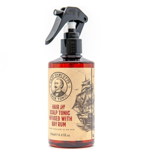 Тоник для ухода за волосами Captain Fawcett Hair and Scalp Tonic Infused With Bay Rum, 250 мл Тоник для ухода за волосами Captain Fawcett Hair and Scalp Tonic Infused With Bay Rum, 250 мл