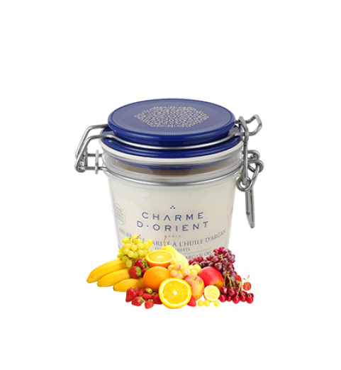 Charme D Orient (Шарм Ориент) Beurre Karite Argan Fruits / Масло карите + аргана с ароматом фруктов, 200 г Charme D Orient (Шарм Ориент) Beurre Karite Argan Fruits / Масло карите + аргана с ароматом фруктов, 200 г