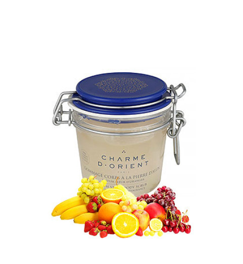 Charme D Orient (Шарм Ориент) Gommage Pierre d'Alun Fruits / Пилинг с квасцовым камнем и ароматом фруктов, 300 г Charme D Orient (Шарм Ориент) Gommage Pierre d'Alun Fruits / Пилинг с квасцовым камнем и ароматом фруктов, 300 г