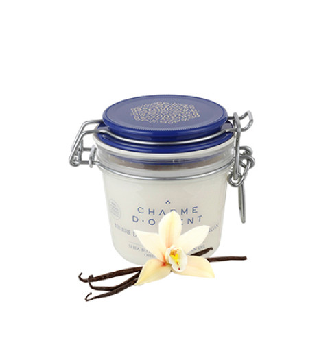 Charme D Orient (Шарм Ориент) Beurre Karite Argan Vanille / Масло карите + аргана с ароматом ванили, 200 г Charme D Orient (Шарм Ориент) Beurre Karite Argan Vanille / Масло карите + аргана с ароматом ванили, 200 г