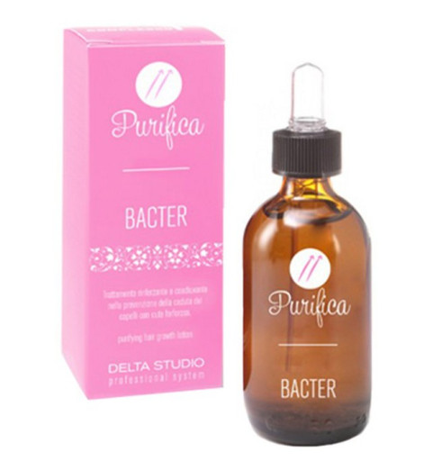 Delta Studio Purifica - Lozione Bacter / Лосьон от выпадения волос при перхоти, 50 мл Delta Studio Purifica - Lozione Bacter / Лосьон от выпадения волос при перхоти, 50 мл