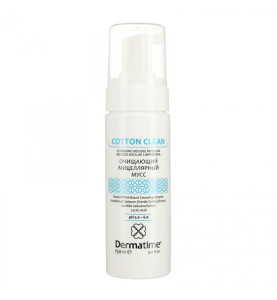Dermatime Cotton Clean Cleansing Mousse Micellar / Очищающий мицеллярный мусс, 150 мл