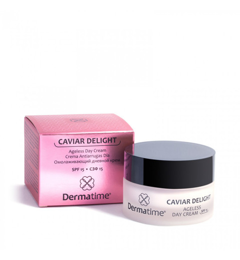 Dermatime Caviar Delight Ageless Day Cream SPF 15 / Омолаживающий дневной крем, 50 мл Dermatime Caviar Delight Ageless Day Cream SPF 15 / Омолаживающий дневной крем, 50 мл