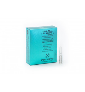 Dermatime Gf Global Renewal / Омолаживающий концентрат Глобал с факторами роста, 15 амп х 1,5 мл Dermatime Gf Global Renewal / Омолаживающий концентрат Глобал с факторами роста, 15 амп х 1,5 мл