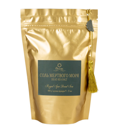 Diar Argana Royal Spa Dead Sea Salt / Минеральная соль Мертвого моря (крупная фракция 9-15 мм), 400 г Diar Argana Royal Spa Dead Sea Salt / Минеральная соль Мертвого моря (крупная фракция 9-15 мм), 400 г