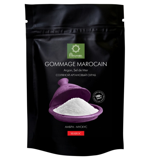 Diar Argana Gommage Marocain / Соляной скраб с маслом арганы Амбра-Мускус, 200 г Diar Argana Gommage Marocain / Соляной скраб с маслом арганы Амбра-Мускус, 200 г