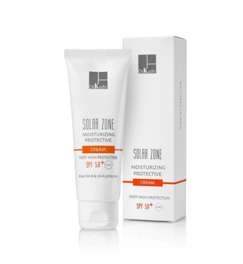 Dr. Kadir Solar Zone Moisturizing Protective Cream SPF 50+ / Защитный увлажняющий крем SPF 50+, 75 мл Dr. Kadir Solar Zone Moisturizing Protective Cream SPF 50+ / Защитный увлажняющий крем SPF 50+, 75 мл