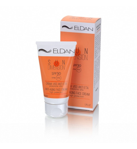 Eldan Anti-Aging Face Cream High Protection / Дневная защита от солнца SPF 30, 50 мл Eldan Anti-Aging Face Cream High Protection / Дневная защита от солнца SPF 30, 50 мл