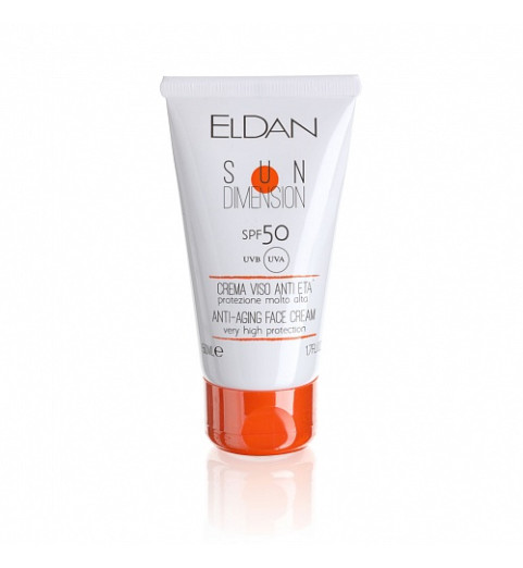 Eldan Anti-Aging Face Cream Very High Protection / Дневная защита от солнца SPF 50, 50 мл Eldan Anti-Aging Face Cream Very High Protection / Дневная защита от солнца SPF 50, 50 мл