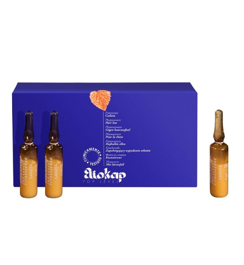 Eliokap Top Level Fitoessence Caduta / Фитоэссинция от выпадения волос, 6 ампул по 4 мл Eliokap Top Level Fitoessence Caduta / Фитоэссинция от выпадения волос, 6 ампул по 4 мл