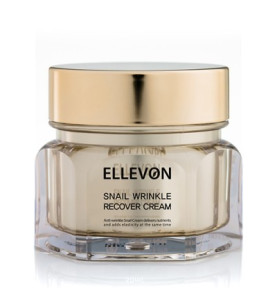 Ellevon (Эллевон) Snail Wrinkle Recover Cream / Анти-возрастной крем с фильтратом слизи улитки, 100 мл Ellevon (Эллевон) Snail Wrinkle Recover Cream / Анти-возрастной крем с фильтратом слизи улитки, 100 мл