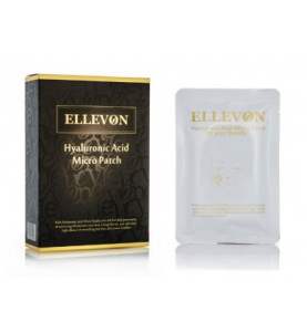 Ellevon (Эллевон) Hyaluronic Acid Micro Pacth / Патчи с микроиглами из гиалуроновой кислоты - 4 пары (8 штук). Ellevon (Эллевон) Hyaluronic Acid Micro Pacth / Патчи с микроиглами из гиалуроновой кислоты - 4 пары (8 штук).