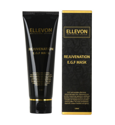 Ellevon (Эллевон) Rejuvenation E.G.F Mask / Омолаживающая маска с E.G.F., 120 мл Ellevon (Эллевон) Rejuvenation E.G.F Mask / Омолаживающая маска с E.G.F., 120 мл