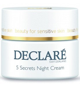 Declare (Декларе) 5 Secrets Night Cream / Ночной восстанавливающий крем «5 секретов», 50 мл