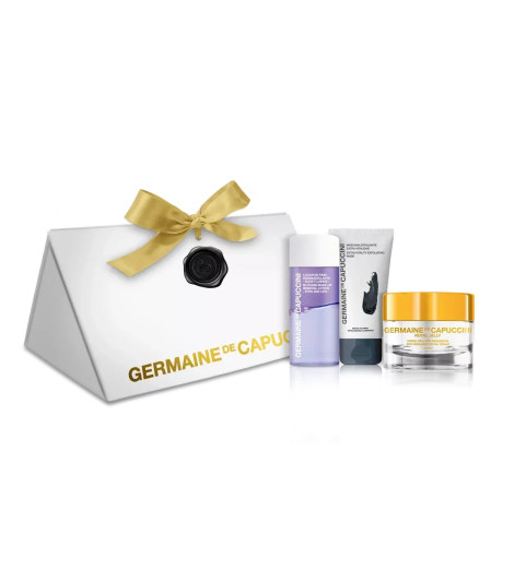 Germaine de Capuccini Набор "Series Moments": Options Активно обновляющая маска 50 мл + OptionsЖидкость для демакияжа бифаза 50 мл + Комфорт-крем для нормальной кожи 50 мл Germaine de Capuccini Набор "Series Moments": Options Активно обновляющая маска 50 мл + OptionsЖидкость для демакияжа бифаза 50 мл + Комфорт-крем для нормальной кожи 50 мл