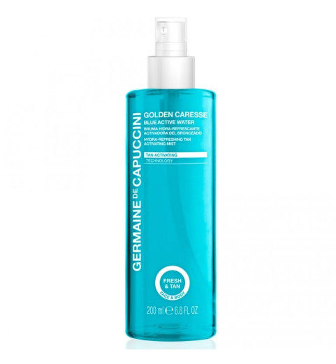 Germaine de Capuccini Golden Caresse Blue Active Water Hydra-Refreshing Tan Activating Mist / Увлажняющая дымка, 200 мл Germaine de Capuccini Golden Caresse Blue Active Water Hydra-Refreshing Tan Activating Mist / Увлажняющая дымка, 200 мл