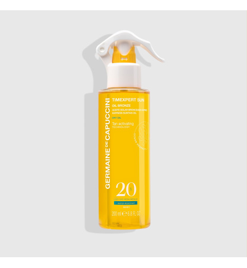 Germaine de Cappucini TimExpert Sun Express Suntan Oil SPF 20 / Масло-активатор загара для тела SPF 20, 200 мл Germaine de Cappucini TimExpert Sun Express Suntan Oil SPF 20 / Масло-активатор загара для тела SPF 20, 200 мл