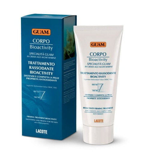 Guam Corpo Bioactivity Trattamento Rassodante Bioactivity / Подтягивающий биоактивный крем для тела, 200 мл Guam Corpo Bioactivity Trattamento Rassodante Bioactivity / Подтягивающий биоактивный крем для тела, 200 мл