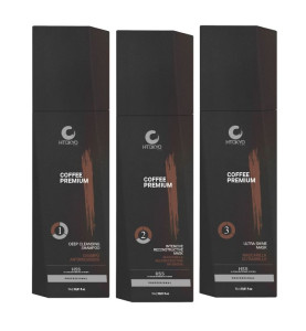 H-Tokyo Набор для выпрямления волос Coffee Premium, 3* 500 мл