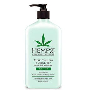 Hempz Exotic Green Tea & Asian Pear Herbal Body Moisturizer / Молочко для тела увлажняющее Зеленый чай и Груша, 500 мл