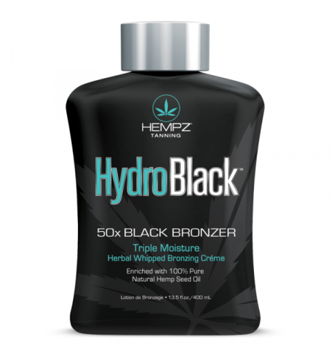 Hempz HydroBlack 50X Black Bronzer / Ультра-увлажняющий активатор загара с комплексным бронзированием, 400 мл Hempz HydroBlack 50X Black Bronzer / Ультра-увлажняющий активатор загара с комплексным бронзированием, 400 мл