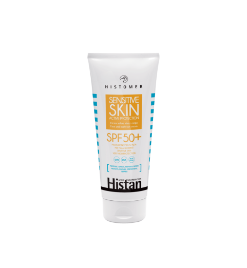 Histomer (Хистомер) Histan Sensitive Skin Active Protection SPF 50+ / Солнцезащитный крем для чувствительной кожи SPF 50+, 200 мл Histomer (Хистомер) Histan Sensitive Skin Active Protection SPF 50+ / Солнцезащитный крем для чувствительной кожи SPF 50+, 200 мл