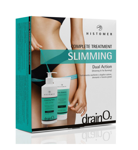 Histomer (Хистомер) Drain O2 Complete Treatment Slimming / Комплексный уход Drain O2 (скраб, слимминг крем), 200+400 мл Histomer (Хистомер) Drain O2 Complete Treatment Slimming / Комплексный уход Drain O2 (скраб, слимминг крем), 200+400 мл