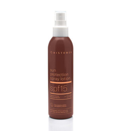 Histomer (Хистомер) Sun Protection Spray Lotion SPF15 / Cолнцезащитный лосьон-спрей для лица и тела, 200 мл Histomer (Хистомер) Sun Protection Spray Lotion SPF15 / Cолнцезащитный лосьон-спрей для лица и тела, 200 мл