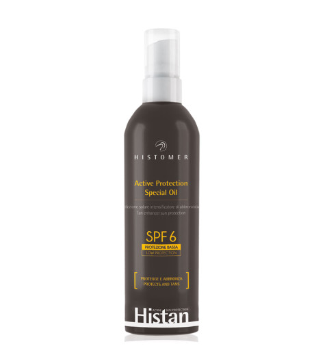 Histomer (Хистомер) Active Protection Oil SPF 6 / Масло-бронзатор для лица и тела SPF 6, 200 мл Histomer (Хистомер) Active Protection Oil SPF 6 / Масло-бронзатор для лица и тела SPF 6, 200 мл