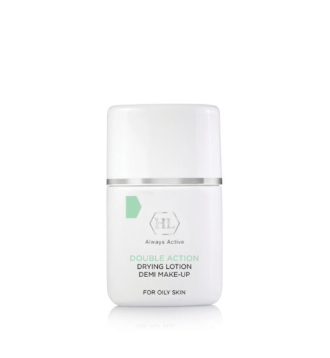 Holy Land (HL) Double Action Drying Lotion Demi Make-Up / Суспензия для дезинфекции и подсушивания воспалительных элементов с маскирующим эффектом, 30 мл Holy Land (HL) Double Action Drying Lotion Demi Make-Up / Суспензия для дезинфекции и подсушивания воспалительных элементов с маскирующим эффектом, 30 мл