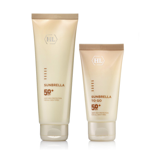 Holy Land (HL) Sunbrella SPF 50+ / Солнцезащитный крем SPF 50+ с фильтрами UVA+UVB и ухаживающими компонентами, 50 мл Holy Land (HL) Sunbrella SPF 50+ / Солнцезащитный крем SPF 50+ с фильтрами UVA+UVB и ухаживающими компонентами, 50 мл