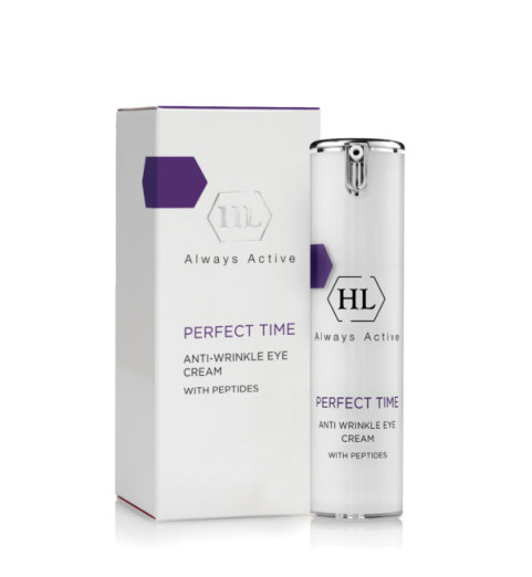 Holy Land (HL) Perfect Time Anti Wrinkle Eye Cream / Укрепляющий крем для век с кофеином и инновативными липопептидами для уменьшения морщин и отечности, 15 мл Holy Land (HL) Perfect Time Anti Wrinkle Eye Cream / Укрепляющий крем для век с кофеином и инновативными липопептидами для уменьшения морщин и отечности, 15 мл