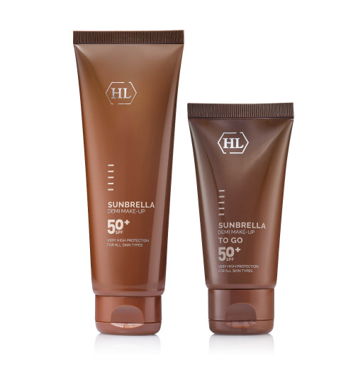 Holy Land (HL) Sunbrella Demi Make-Up SPF 50+ / Солнцезащитный крем SPF 50+ с фильтрами UVA+UVB, ухаживающими компонентами и тональным эффектом, 50 мл Holy Land (HL) Sunbrella Demi Make-Up SPF 50+ / Солнцезащитный крем SPF 50+ с фильтрами UVA+UVB, ухаживающими компонентами и тональным эффектом, 50 мл