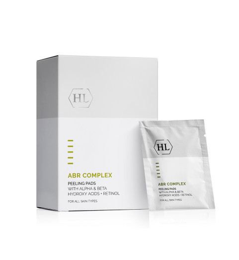 Holy Land (HL) Abr Complex Peeling Pads / Салфетки, пропитанные лосьоном-пилингом с фруктовыми экстрактами, антиоксидантами и ретинолом, 24 шт Holy Land (HL) Abr Complex Peeling Pads / Салфетки, пропитанные лосьоном-пилингом с фруктовыми экстрактами, антиоксидантами и ретинолом, 24 шт