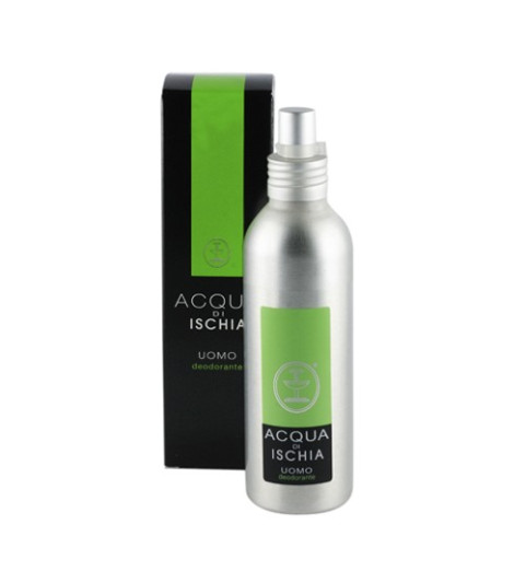 Ischia (Искья) Deodorante Acqua d'Ischia uomo / Мужской дезодорант-спрей с натуральным маслом лимона Искья, 150 мл Ischia (Искья) Deodorante Acqua d'Ischia uomo / Мужской дезодорант-спрей с натуральным маслом лимона Искья, 150 мл