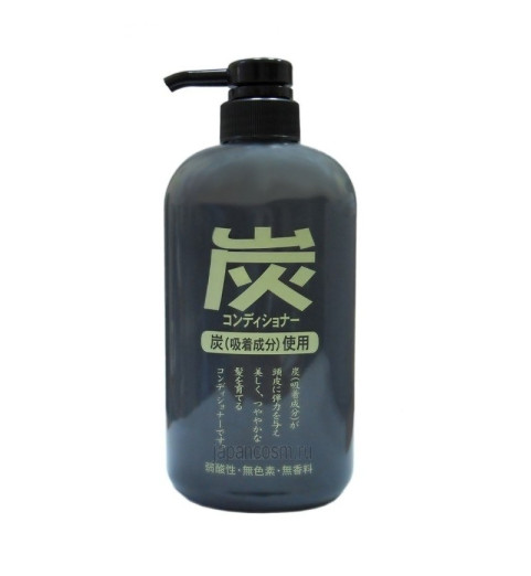Junlove Charcoal Conditioner / Кондиционер для волос с древесным углём, 600 мл Junlove Charcoal Conditioner / Кондиционер для волос с древесным углём, 600 мл